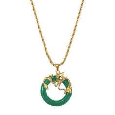 Jade Jewelry With Adjustable Chain And Round Pendant, Jade Round Pendant With Adjustable Chain, Jade Amulet Pendant Jewelry, Gold Jade Round Pendant Necklace, Jade Pendant Amulet Jewelry, Gold Jade Necklace With Round Pendant, Jade Amulet Necklace With Round Pendant, Jade Amulet Jewelry With Round Pendant, Green Jade Jewelry With Adjustable Chain