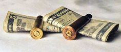 Money Tie, Shell Casings Crafts, Bullet Casing Crafts, Shotgun Shell Crafts, Bullet Casing Jewelry, Bullet Crafts, Bullet Art, Bullet Shell, Bullet Casing