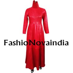 Feature:- Genuine suede leather foil printed , Lining- polyester, Zip -Ykk Center Back zip closer neck covered neck long sleeve long dress party cocktail , casual ware , club ware you can make it this dress as in your color you can also make own leather item from us in your own color and according to your measurement as customized work Bulk order is also available Why buy with us:- we use top quality leather only. we provide 100% satisfaction. Lowest price guarantee. We offer free shipping. we a Winter Long Sleeve Leather Dresses, Vintage Leather Jacket, Genuine Leather Jackets, Party Dress Long, Leather Dress, Leather Outfit, Foil Print, Printed Leather, Celebrity Dresses