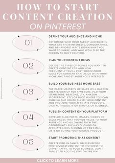 content creator tips Content Creator Ideas, Become A Content Creator, Pinterest For Beginners, Business Pinterest, Youtube Photography, Using Pinterest, Pinterest Seo, Pinterest Marketing Strategy