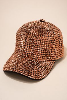 Make a statement with this completely studded hat from front to back. This awesome baseball cap will shine bright and make you stand out from the crowd. SizeCap is adjustable. One size fits mostLength: 10.5 in (26.67 cm) Width: 8 in (20.32 cm)Height: 5.5 in (14 cm) QualityMade from 100% polyester ImportedHTC2384 Trendy Rhinestone Cap, Trendy Rhinestone Adjustable Baseball Cap, Adjustable Rhinestone Cap, Rhinestone Fitted Cap, Trendy Rhinestone-embellished Cap, Fashion Cap, Pearl Shop, Rose Gold Studs, Holiday Essentials