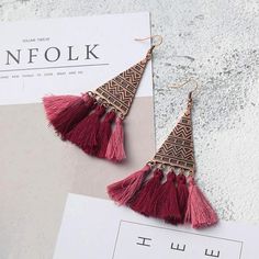 SIGN UP for emails at KEISELA.COM to receive discounts on your future orders!! >>>-----------------------------------> Bohemian Brown Tassel Earrings For Summer, Brown Bohemian Tassel Earrings For Summer, Summer Brown Tassel Earrings, Brown Tassel Earrings For Summer, Brown Dangle Tassel Earrings For Summer, Summer Latkan Tassel Dangle Earrings, Bohemian Metal Tassel Earrings With Fringe, Summer Tassel Dangle Earrings, Bohemian Metal Tassel Earrings For Party