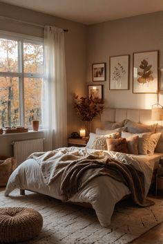 Fall Furniture , Autumn Cozy Fall ,Decor Easy Fall ,
Decor Neutral Fall ,Decor Fall ,Decor Inspiration ,Fall Decor Ideas Home Interior Design Cozy, Cozy Bedroom Furniture, Fall Bed, Cozy Fall Aesthetic, Fall Furniture, Decorating Ideas Bedroom, Aesthetic Tips