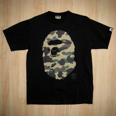 A Bathing Ape Camouface Bape Shirt, Cold Fits, Bathing Ape, Hoodie Outfit, A Bathing Ape