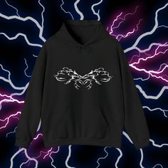 Inspired by cybersigilism tattoo designs, these soft unisex pullover hoodies come in a range of moody colors and are made from a heavy blend of cotton and polyester. Plush and warm, it's a perfect style choice for those who want to give Y2K vibes with a touch of ethereal art. Details: -A spacious kangaroo pocket to hold your goodies. Drawstrings on the hood that match the color of the base sweater. -Made with a medium-heavy fabric (8.0 oz/yd² (271 g/m that consists of 50% cotton and 50% polyester for that cozy feel and warmth you love. -Classic fit along with the pouch pocket and the tear-away label make for a highly comfortable, scratch-free wearing experience.  -Made using 100% ethically grown US cotton. Gildan is also a proud member of the US Cotton Trust Protocol ensuring ethical and s Y2k Streetwear Hoodie With Drawstring Hood, Y2k Streetwear Hoodie With Crew Neck, Y2k Crew Neck Hoodie For Streetwear, Y2k Hoodie With Graphic Print For Winter, Y2k Hooded Graphic Sweatshirt, Y2k Winter Hoodie With Graphic Print, Y2k Graphic Print Hoodie For Winter, Y2k Style Winter Hoodie With Graphic Print, Y2k Graphic Print Sweatshirt For Streetwear