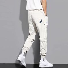 Casual Pocket Cargo Pants Cargo Pants Fashion, Sweatpants Streetwear, Pocket Cargo Pants, Streetwear Male, India And Pakistan, Pants For Men, Fashion Joggers, Jogger Sweatpants, Fashion Pants