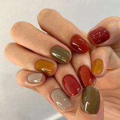 55 Cute Fall Nails Designs and Ideas Trending in Autumn 2023 Cute Nails For Fall, Fall Nail, Dream Nails, Funky Nails, Pretty Acrylic Nails, Dope Nails, Nail Polishes