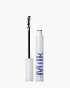 A clean waterproof mascara that lifts, lengthens, holds curl, and adds subtle volume for the most natural-looking, defined lashes possible. This product is clean, vegan, cruelty-free, paraben-free, and fragrance-free. 0.23 OZ / 6.7 G Aesthetic Mascara, Milk Primer, Best Volumizing Mascara, Best Lengthening Mascara, Elf Primer, Eye Shape Makeup, Monoi Oil, Dream Wishlist, Kristin Ess