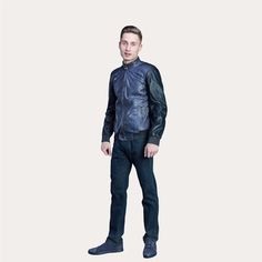 You already exude elegance, but this handcrafted jacket elevates it to new heights. The jacket was put together by a skilled artisan who utilized beautiful natural leather and phyton materials. The jacket's front is made of python fabric, while the back and sleeves are made of natural leather. The inner fabric of superior quality ensures that your upper body is maintained and comfy at all times. There are two side pockets and a zippered closure. A jacket that goes perfectly with a pair of denim Blue Python, Handmade Jacket, Blouson Jacket, Crocodile Shoes, Suede Jacket, Blue Denim Jeans, Suede Shoes, Natural Leather, Upper Body