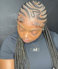 Best Cornrow Hairstyles, Back Braid, Different Braids, Royal Beauty, Stitch Braids, Feed In Braid