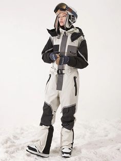 Sky Diving Outfit, Sci Fi Aesthetic Outfit, Ski Hood, Snow Outfits, Adjustable Hood Outerwear For Snowboarding, Snowboard Outfit, Ski Clothes, Hooded Snowboarding Outerwear With Adjustable Hood, Ski Outfit Aesthetic