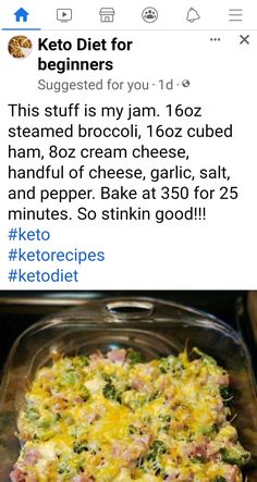 the keto diet for beginners is on twitter