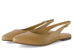 Trotters Evelyn - Women's Flat Shoes : Nude : The Trotters Evelyn shoes are classic flats with an adjustable strap for comfort. These flat shoes have a pointed toe silhouette and leather insole for everyday use. The leather upper, leather lining, and arch support of these flats make them a comfortable choice. Lightweight and cushioned, these leather flats work for different occasions. Slip-on style. Rubber outsole. Imported. Measurements: Heel Height: 3 8 in Weight: 6 oz Product measurements were taken using size 7, width M (B). Please note that measurements may vary by size. Classic Flats With Heel Strap Medium Width, Classic Flats With Heel Strap, Shoes Nude, Women's Flat Shoes, Running Jacket, Leather Flats, Flat Shoes, Arch Support, Womens Flats