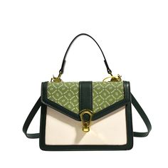 Color: Green Magical Accessories, Spring Bags, Shoulder Messenger Bag, Designer Bag, Womens Crossbody Bag, Square Bag, Green Bag, Beautiful Bags, Green Fashion