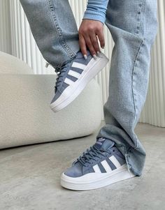 Blue Adidas Shoes, Skincare Accessories, Dr Shoes, Pretty Shoes Sneakers, Shoes Outfit Fashion, Adidas Shoes Women, Aesthetic Lifestyle, Accessories Bag, Cute Sneakers