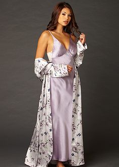 For her anniversary: Luxurious nightgown - Le Tresor Silk Contrast Lace Nightgown http://www.juliannarae.com/products/ariadne_silk_long_gown.htm?salecategoryID=13&color=AMTH Silk V-neck Nightgown For Wedding Night, Silk V-neck Sleepwear For Wedding Night, V-neck Satin Finish Nightgown For Loungewear, V-neck Nightgown With Satin Finish For Loungewear, Fitted Satin Finish V-neck Sleepwear, Fitted Satin Nightgown, Fitted Satin Nightgown For Sleep, Fitted Satin Finish Nightgown For Sleep, Fitted Satin Finish Nightgown