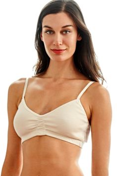 Blue Canoe Organic Bra Natural / S Softly Padded Bra - organic cotton Healthy Clothes, Mens Undershirts, Natural Clothing, Ethical Clothing, Organic Clothing, Padded Bra, Bra Styles, Clothing Co, Real Women