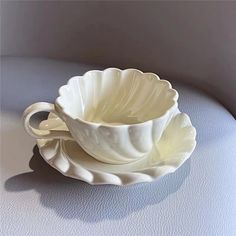 44248874483875 Ceramics Cup, Coffee Cup And Saucer, Cappuccino Cups, Cute Bedroom Decor, Ceramic Set, Coffee Cups And Saucers, Hot Beverages, Ceramic Coffee Cups, Coffee Set