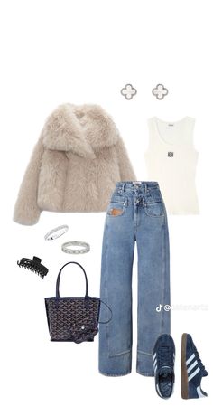 December Fits, Chicago Outfit, Winter Fashion Outfits Casual, Ootd Outfits, Causual Outfits, Casual Summer Outfit, Dream Clothes, Polyvore Outfits