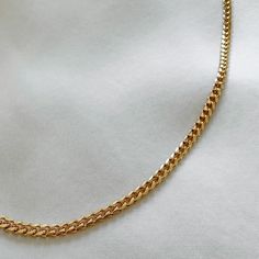 90's Vintage style textured cuban chain. The perfect length to wear alone or layer with other necklaces. 14k Gold Filled Chain Width: 3.6mm / Thickness: 1.7mm Chain length: 17.75” Lobster clasp closure Hypoallergenic Water resistant & tarnish free Nickel & lead free Minimalist Cuban Link Chain Necklace With Curb Chain, Everyday Cuban Link Necklace With Adjustable Chain, Minimalist Cuban Link Curb Chain Necklace, Everyday Adjustable Cuban Link Necklace, Everyday Chain Necklace With Curb Chain, Everyday Curb Chain Necklace, Everyday Yellow Gold Cuban Link Necklace, Cuban Chain, Gold Filled Jewelry