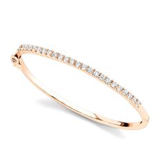 BRACELET INFORMATION Metal Type: (select above) Available in 14K and 18k white, yellow, rose gold and platinum 950.Metal Weight: Approx. 11.50 grams ( for 14K - 7 inches )Width: Approx. 2.50 mm DIAMOND INFORMATION Diamond Cut: Round Brilliant CutNumber of Stones (7 inches): 24 ( may vary based on length )Carat Total Weight: 1.50 ctwDiamond Color: F-G Diamond Clarity: VS1- SI1Enhancement: None (100% Natural) Rose Gold Diamond Bangle With Vvs Clarity, Fine Jewelry Rose Gold Bracelets With Vvs Clarity, Rose Gold Vvs Clarity Bracelet, Rose Gold Brilliant Cut Bangle Jewelry, Rose Gold Brilliant Cut Bangle, Rose Gold Bangle With Brilliant Cut, Rose Gold Bracelet With Brilliant Cut Diamonds, Fine Jewelry Rose Gold Bracelet With Brilliant Cut, Rose Gold Bangle Tennis Bracelet With Diamond Accents