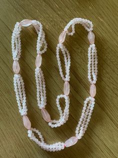 Semi Precious Necklace, Pink Thread, Necklace Rose, Kitchen Scale, Quartz Beads