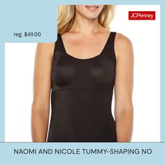 Features: Tag Free, Back Smoothing, Side Smoothing, Comfort StrapsConcerns: Torso + Back, Tummy SolutionsSupport: Firm SupportFiber Content: 82% Nylon, 18% ElastaneFabric Description: ElastaneCare: Machine Wash, Tumble DryCountry of Origin: Imported Black Seamless Construction Shapewear Top, Fitted Full Coverage Tank Top With Seamless Construction, Fitted Tank Top With Seamless Construction, Fitted Smoothing Shapewear Tops, Fitted Black Smoothing Tops, Black Fitted Seamless Camisole, Seamless Sleeveless Shapewear, Fitted Black Tops With Smoothing Details, Black Fitted Camisole With Seamless Construction