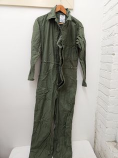 Vintage Military Issued OD Green Men's Sateen Coverall's Size-Small Condition-USED in GOOD shape-see pics Made from 100% Cotton NSN# 8415-00-131-6507 Dated-1988 Made in the USA! check us out at www.armysurpluswarehouselexington.com Lexington Ky, Vintage Military, Green Man, Display Homes, Bathing Beauties, Electronic Accessories, Purses And Bags, Music Clothes, Green