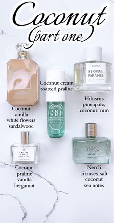 Profumo Victoria Secret, Koleksi Makeup, Coconut Perfume, Fragrances Perfume Woman, Perfume Collection Fragrance, Body Smells, Shower Skin Care, Perfume Lover, Perfume Scents