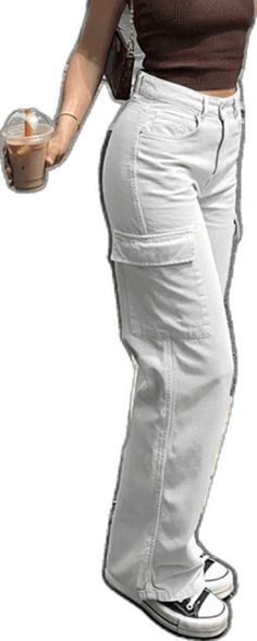 Fall Y2k Cargo Pants, Y2k Fall Cargo Pants With Pockets, Y2k Style Straight Leg Cargo Pants With Side Pockets, Y2k Straight Leg Cargo Pants, Y2k Straight Leg Cargo Pants With Pockets, Y2k Style Cargo Pants With Pockets For Fall, Y2k Style Cotton Straight Pants, Y2k Straight Cotton Pants, Y2k Cotton Straight Pants