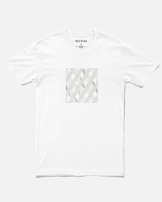 Our best-selling, artist-created graphic tee. VESTIGE designs take inspiration from modern art and NYC— where the brand was born. The shirt is cut in soft cotton and screen printed with our exclusive in-house design. Graphic Tee With Exclusive Print In Cotton, Modern Screen Print T-shirt For Streetwear, Modern White T-shirt For Everyday, Modern White Everyday T-shirt, Modern White T-shirt With Graphic Print, Modern Graphic Print T-shirt For Summer, Modern Summer T-shirt With Graphic Design, Modern White Tops With Graphic Design, Modern White T-shirt With Screen Print