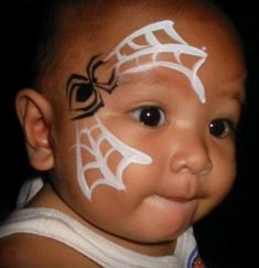 Spider Face Paint, Spider Face Painting, Superhero Face Painting, Easy Face Painting Designs, Cool Face Paint