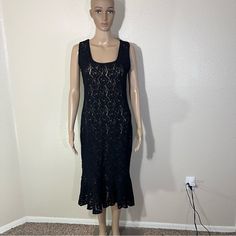 Pit To Pit-16.5in Length-43in Message For Measurements And Questions (Bu) Fitted Lace Sleeveless Dress For Cocktail, Sleeveless Midi Dress, Paul Gaultier, Midi Dress Sleeveless, Jean Paul, Jean Paul Gaultier, Midi Dress, Womens Dresses, Lace