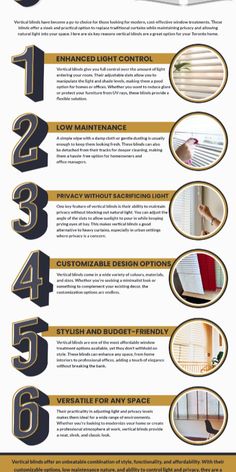 an info sheet describing different types of windows