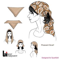 2020 Hairstyles, Hair Wrap Scarf, Hair Scarf Styles, Head Scarf Styles, Estilo Hippie, Updos For Medium Length Hair, Hair Bangs, Hair Stylies, Hairstyles For Medium Length Hair