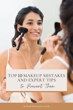 Makeup Mistakes To Avoid, Common Makeup Mistakes, Quick Makeup Tutorial, Blending Techniques, Makeup Tips Foundation, Mattifying Primer, Foundation Shade, Stunning Makeup