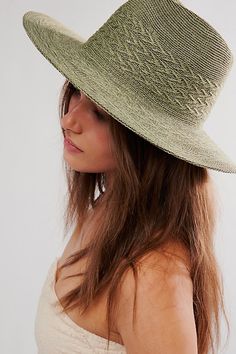 Add an effortless detail to your outfits with this sleek wide brim hat, featured in a packable design so you can look chic anywhere the wind takes you. **Features:** Structured style, packable design, woven fabrication, dipped crown, wide brim **Why We | Arrow Woven Packable Hat by Free People in Green Chic Everyday Sun Hat With Short Brim, Chic Short Brim Sun Hat For Everyday, Chic Lightweight Brimmed Sun Hat, Lightweight Brimmed Straw Hat For Everyday, Packable Curved Brim Sun Hat For Spring, Trendy Sun Hat With Short Brim For Travel, Trendy Travel Sun Hat With Short Brim, Packable Sun Hat With Curved Brim For Spring, Everyday Lightweight Brimmed Straw Hat