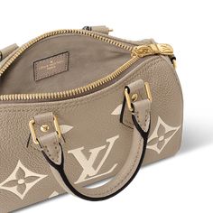 LOUIS VUITTON® - Nano Speedy - Dove/cream Lv Nano Speedy, Lv Mini Speedy, Louis Vuitton Nano Speedy, Dove Cream, Speedy 30 Louis Vuitton Bag, Nano Speedy, Lv Speedy 25 Bandouliere, Speedy Bag, Louis Vuitton Sac