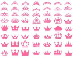 Tiara Svg, Crown Silhouette, Jagua Henna, Crown Svg