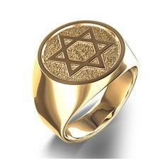 Jewish Jewelry, Masonic Ring, Silver Signet Ring