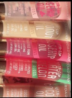 long lasting lip oils the best thing they have different vitamins inside it for hydration or lip lines reduction which is super nice . Smells nice too Broadway Aesthetic, Fashion Core, Coco Oil, Clear Lip Gloss, Lip Butter, Rosehip Oil, Skin Concern, Lip Oil, Jojoba Oil