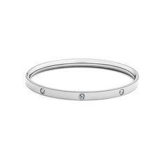 Crystal Ellipse Bangle Jewelry | MVMT Classic Jewelry Pieces, Glasses Fashion Women, Womens Bangles, Rose Gold And Silver, Womens Jewelry, Bangles Style, Women's Watches, Classic Jewelry, Bangles Jewelry