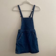 Brand New With Tags, Never Worn. Blue Mini Dress With Pockets, Asos Jeans, Asos Petite, Jean Dress, Petite Dresses, Jeans Dress, Colorful Dresses, Asos, Color Blue