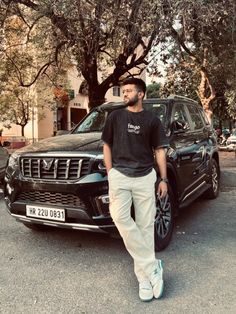 #mahindra #scorpioN #SUV #blacksuv #instapost #instagram #snapchat #pose #portaitphotographhy #carpose Poses With Thar Car, Thar Pics, Thar Photoshoot Men, Pose With Car Men, Boys Photoshoot Poses Instagram, Poses With Cars Men, Boys Poses For Photoshoot, Men Photoshoot Poses Style, Poses With Car Men