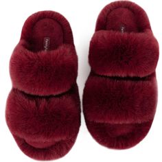 PRICES MAY VARY. FUZZY and CUTE easy slip-on style with plush faux fur upper cradles your feet in fuzzy comfort. Classic slide style with fashion 26 band design makes them the perfect house slippers and match well with your loungewear, pajamas, or robes set. MOISTURE WICKING and BREATHABLE coral fleece lining is soft and can keep your feet comfortable and cozy. Enjoy the cushy and fuzzy faux fur home slippers whether you are bare feet or wearing socks. ULTRA LIGHT and SOFT rubber soles are flexi Cozy Faux Fur Winter Slippers, Winter Faux Fur Slippers With Scuffs, Comfortable Winter Slippers With Faux Fur Trim, Soft Faux Fur Winter Slippers, Fluffy Faux Fur Comfy Slippers, Fluffy Faux Fur Slippers For Winter, Cozy Fluffy Winter Slippers, Comfy Faux Fur Winter Slippers, Comfortable Plush Winter Slippers