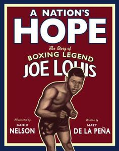 a poster for the boxing legend joe louis