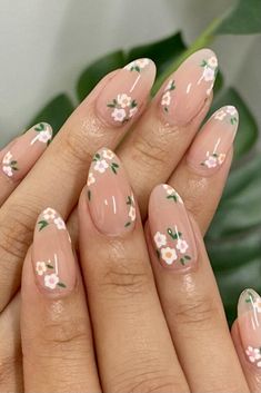 Milky Nails, Spring Acrylic Nails, Spring Nail Trends, Colorful Nails, Nail Designs Spring