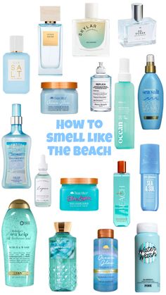 Beach Fragrance, Summer Scents, Good Shampoo And Conditioner, Sephora Skin Care, Body Care Products