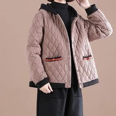 Outwear Coat, Plaid Fashion, Vintage Plaid, Flats Top, Spice Up, Love Is All, Daily Life, Spice Things Up, Creative Design