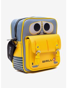 Disney Style Rectangular Shoulder Bag For School, Disney Loungefly, Disney Crossbody Bag, Disney Style Crossbody Shoulder Bag For Travel, Disney Shoulder Bag For School With Adjustable Strap, Funny Backpacks, Disney Shoulder Bag, Disney Crossbody Shoulder Bag For Travel, Wall E Funko Pop